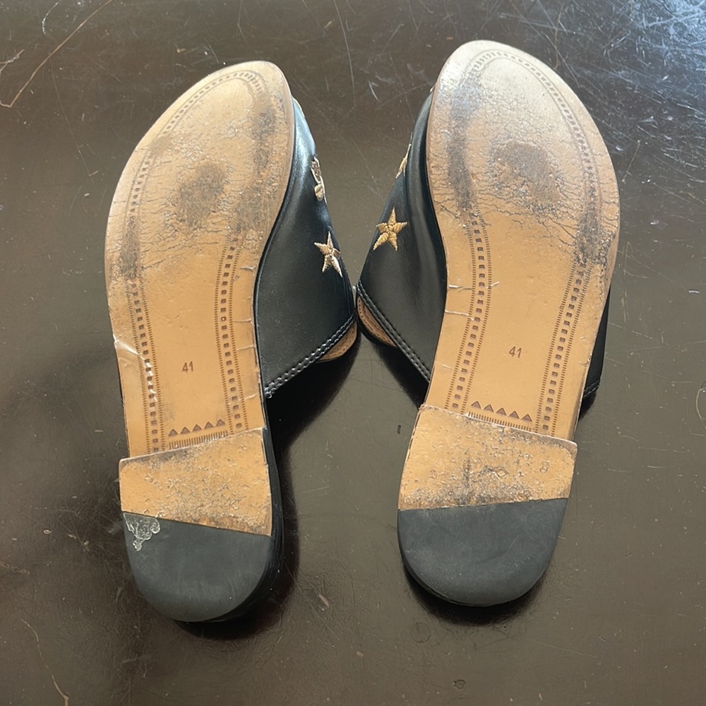 Bumble bee and stars leather flats - Picture 3 of 3